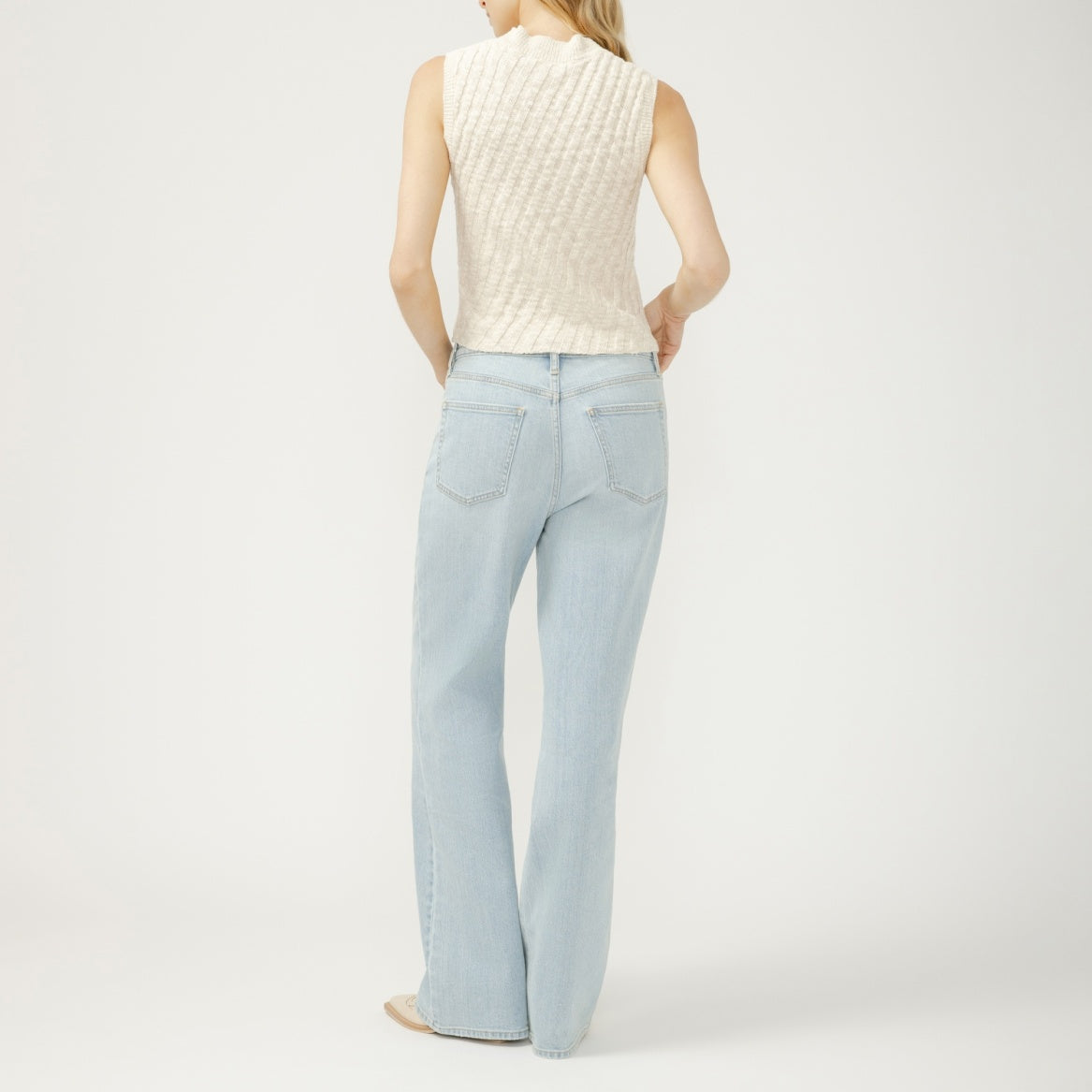 Silver Women's Baggy Bootcut Jean- Grove
