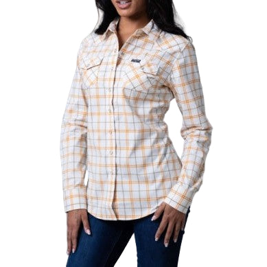 Kimes Women's Lucas Plaid Long Sleeve Shirt - Multiple Colours