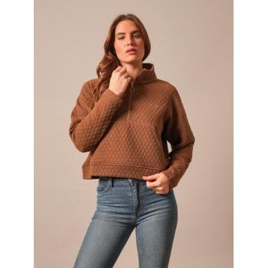 Kimes Womens Rita Quarter Zip Sweater - Multiple Colours