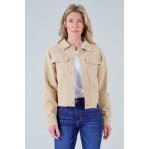 Kimes Women's Blaine Tear Away Jacket - Brown Khaki