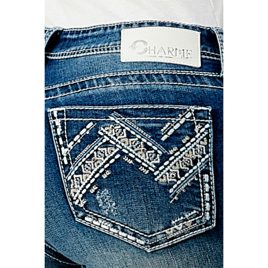 Grace in LA Women's Easy Bootcut Jeans - W Stitch