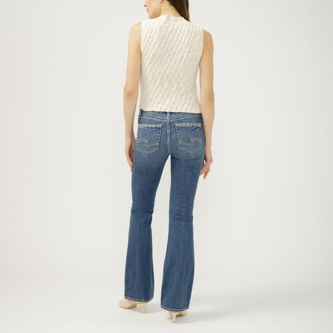 Silver Women's Avery High Rise Bootcut Jeans- Crossroads