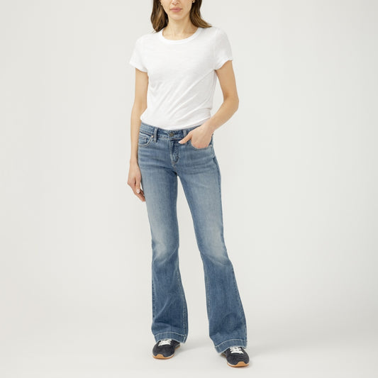 Silver Women's Elyse Bootcut Jeans- Saturday Morning