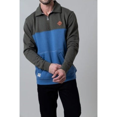 Kimes Men's Diamond Head Quarter Zip Sweatshirt - Multiple Colours