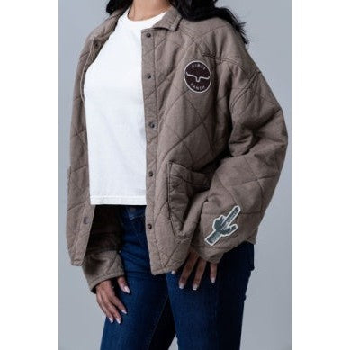 Kimes Women's Rincon Throw Jacket - WW Brown