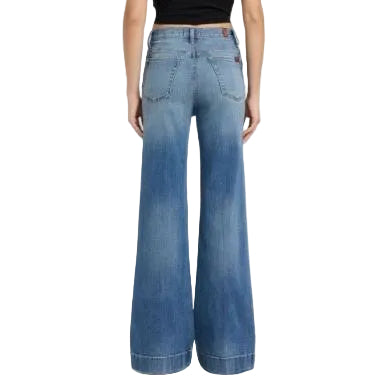 7 For All Man Kind Modern Dojo Tailorless Jean - Faded Echo