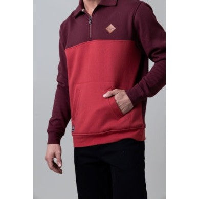 Kimes Men's Diamond Head Quarter Zip Sweatshirt - Multiple Colours