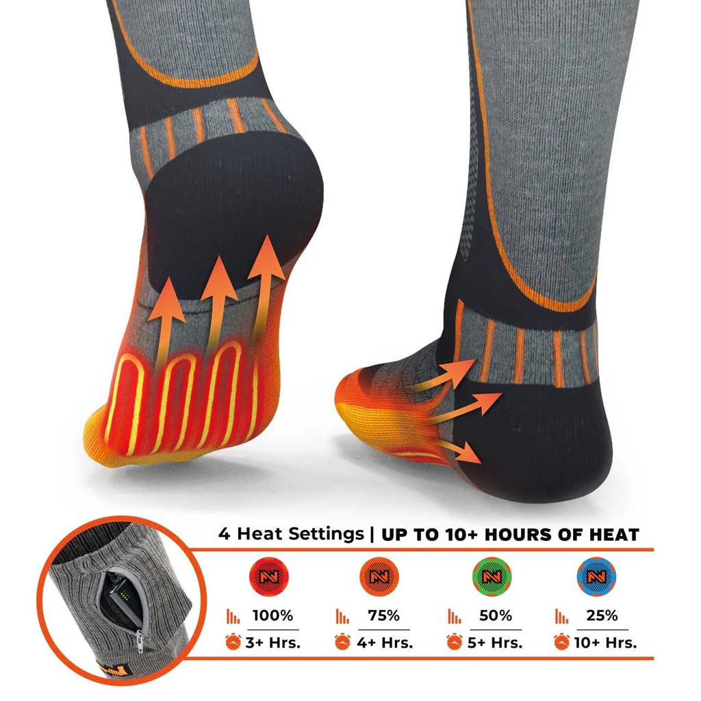 Fieldsheer Women's Premium 2.0 Merino Heated Socks