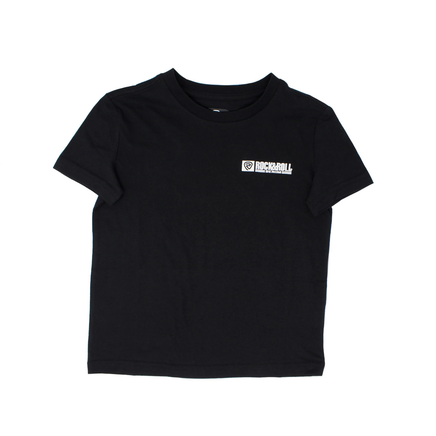 Rock & Roll Boy's Graphic T-Shirt - Black  v