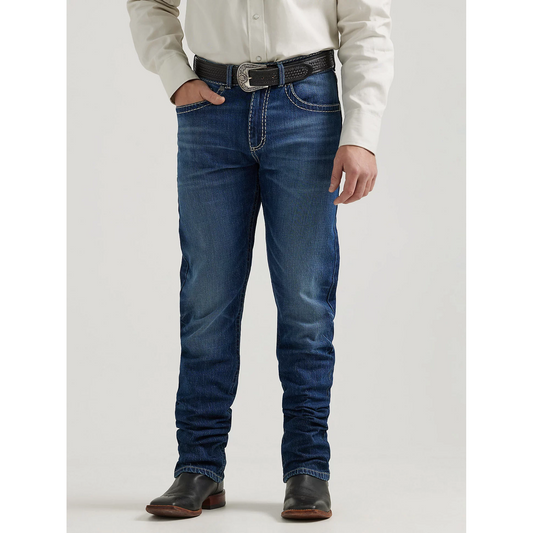 Wrangler Men's Rock 47 Slim Straight Jeans