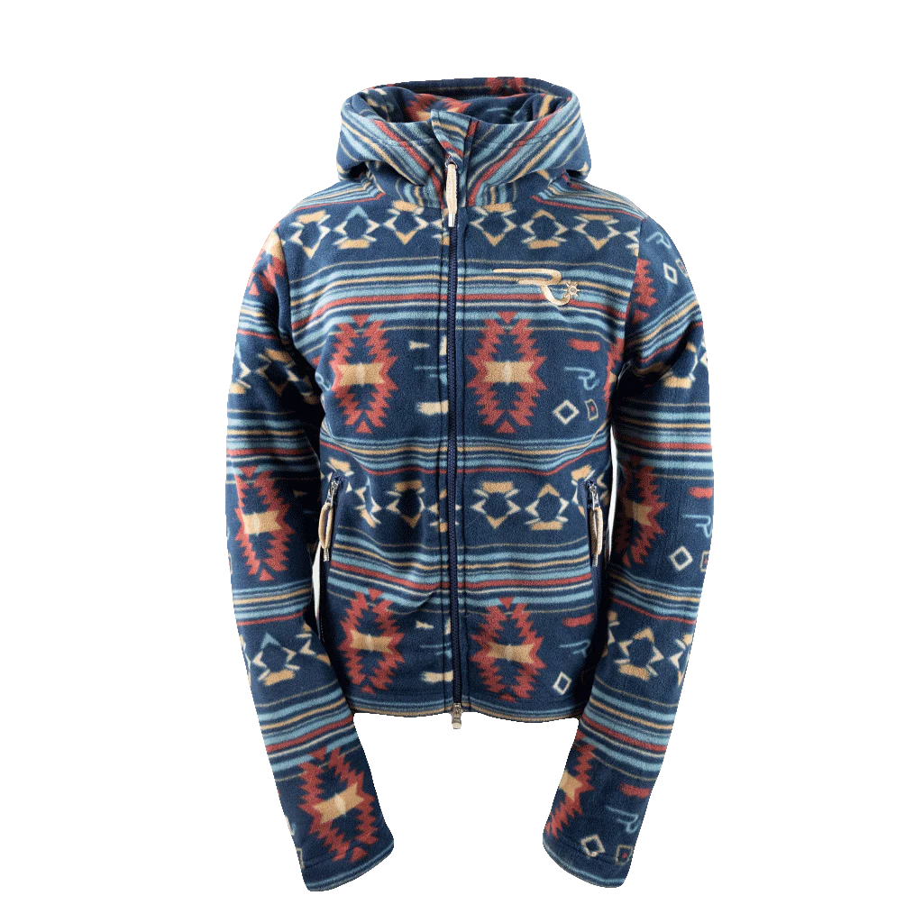 RG Long Sleeve Abby Polar Fleece Jacket - Teal Blue