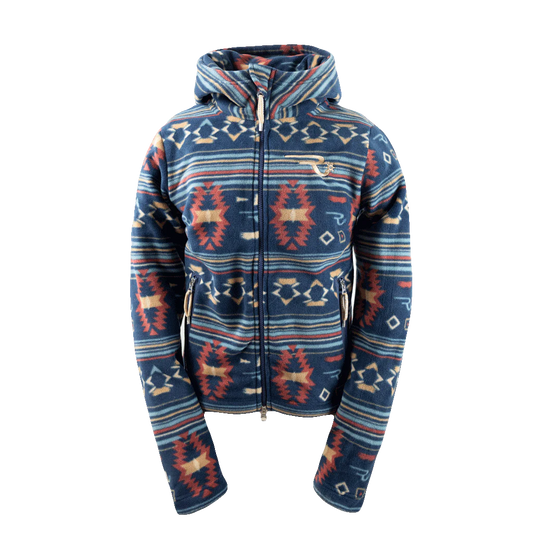RG Long Sleeve Abby Polar Fleece Jacket - Teal Blue