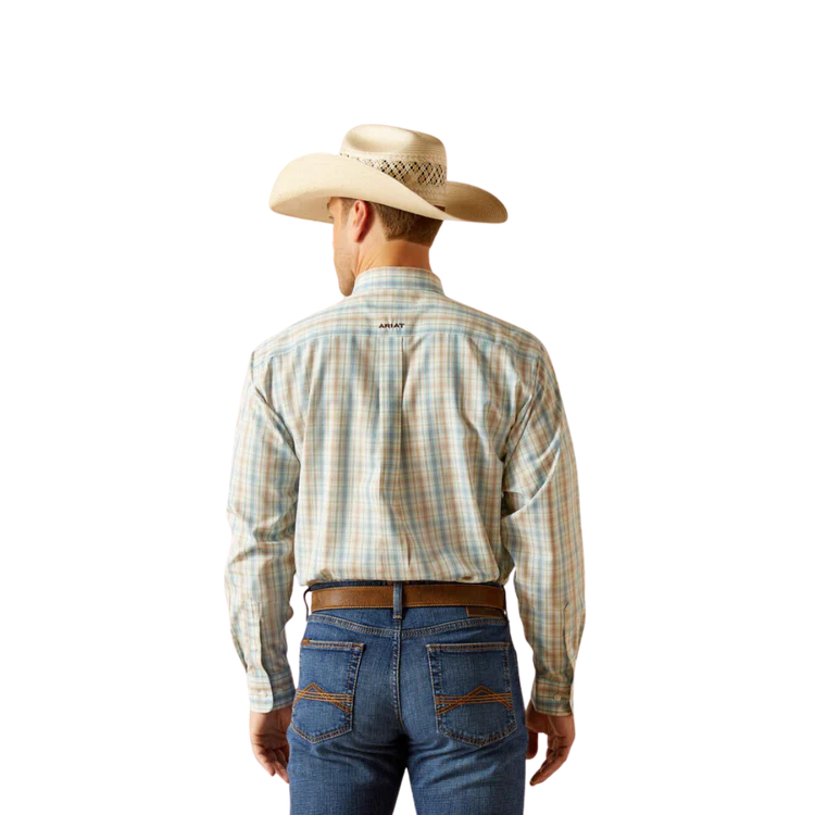 Ariat Men's Ivar Long Sleeve Shirt - Blue