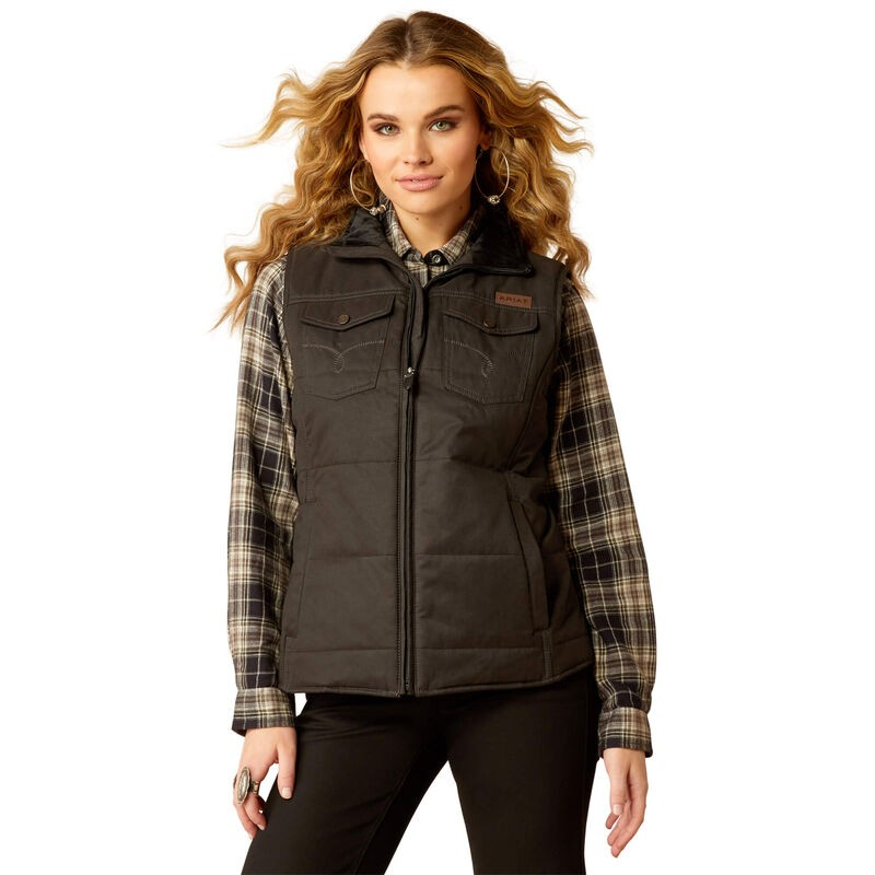 Ariat Women's CC Grizzly Quilted Vest - Assorted Colours