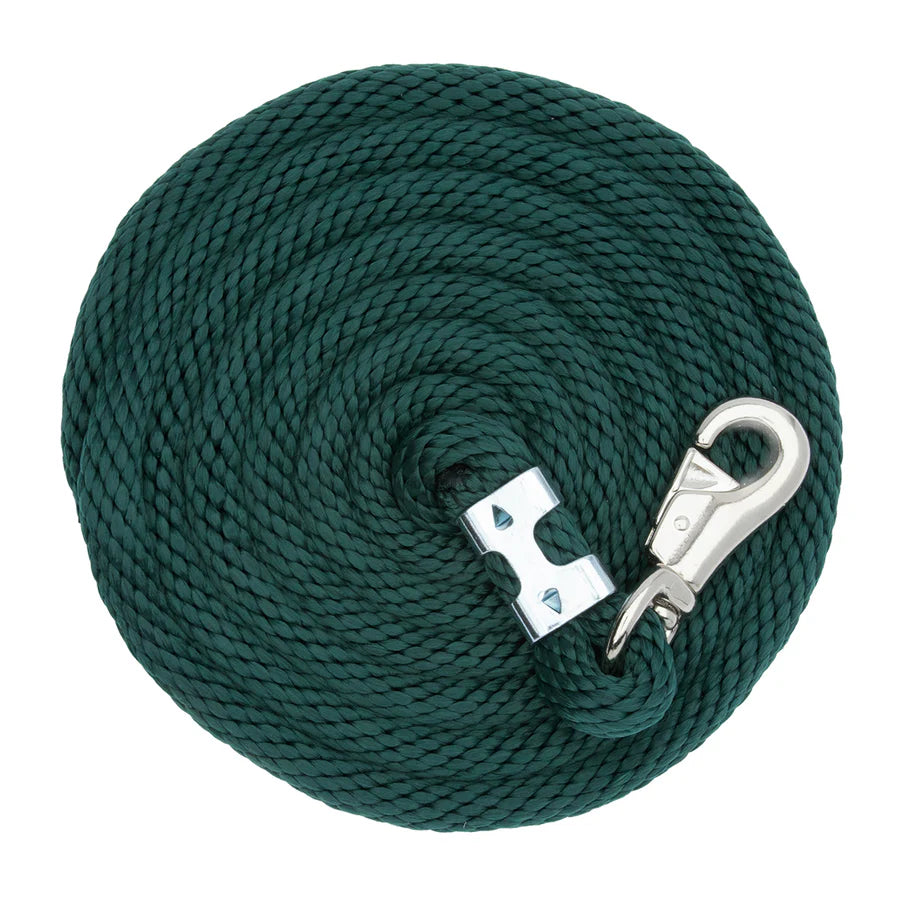 Weaver Poly 10'  Lead Rope with Stainless Bull Snap