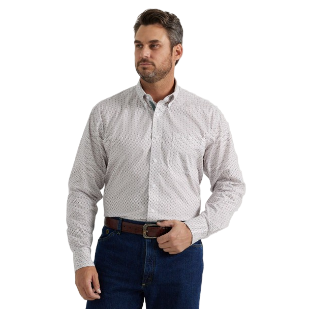 Wrangler Men's George Strait Collection One Pocket LS Shirt
