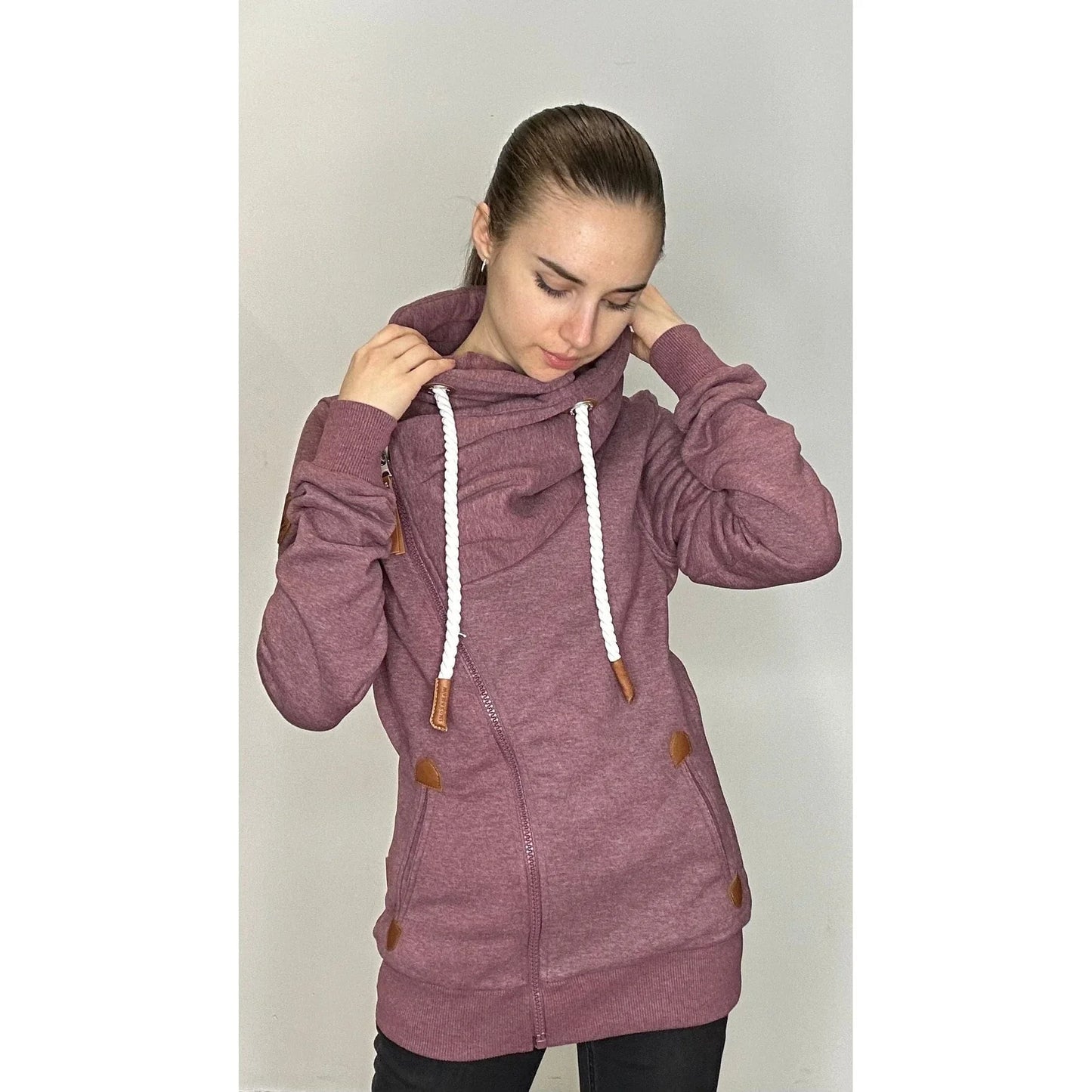 Wanakome Women's Hestia Zip Cowl Neck Sweater - Assorted Colours - Irvine Tack & Western Wear