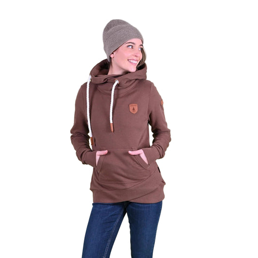 Wanakome Artia Hoodie-Mahogony