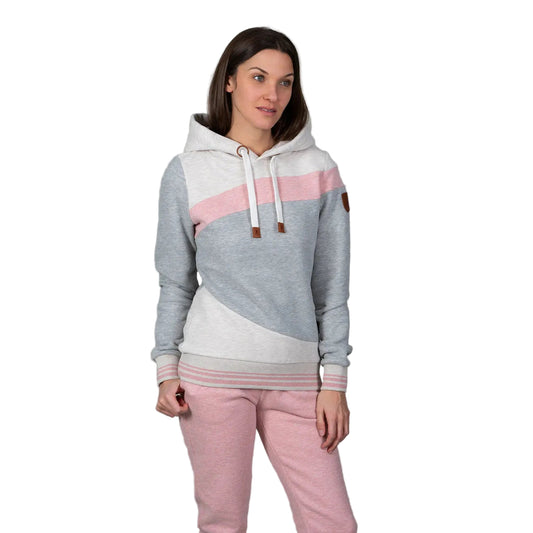 Wanakome Emilie Women's Long Sleeve Hoodie - Heather Oatmeal