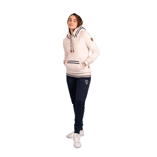 Wanakome MIKKI Hoodie - Oatmeal Stripe