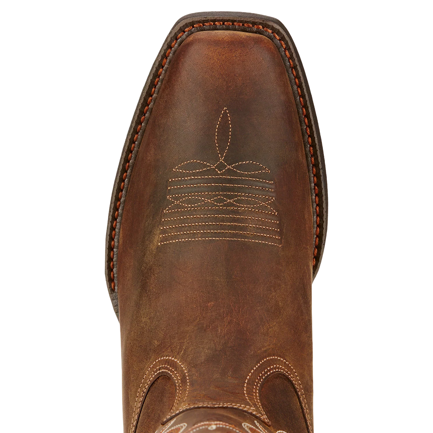 Ariat Men's Sport Wide Square Toe Western Boots - Powder Brown