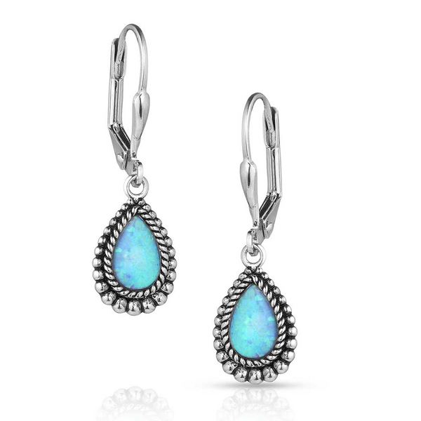 Montana Silversmith Glimmering Pools Opal Earrings