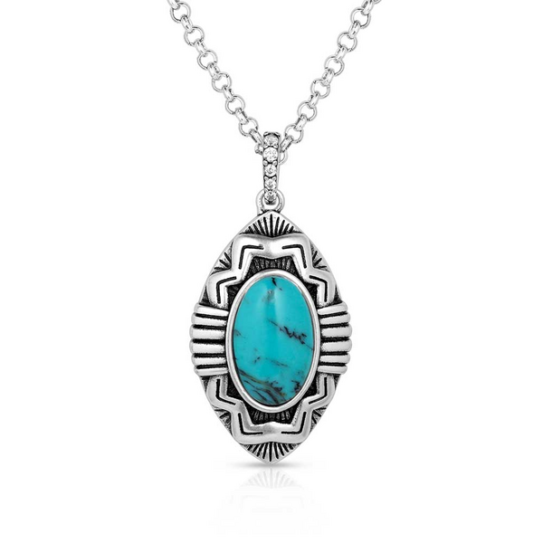 Montana Silversmith Blue Mesa Turquoise Necklace