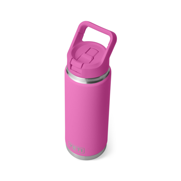 Yeti Rambler 769ml Water Bottle w/Straw Cap - Wild Flower Fuchsia