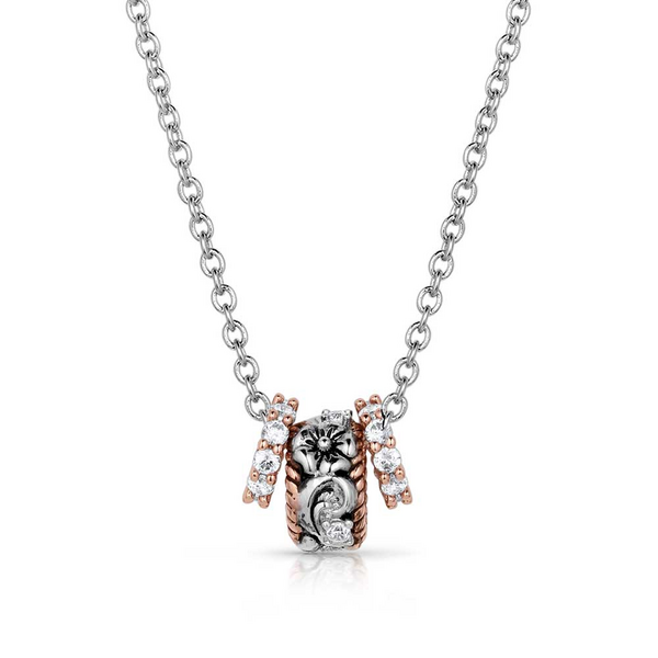 **Montana Silversmith Wildflower Elegance Ring Necklace