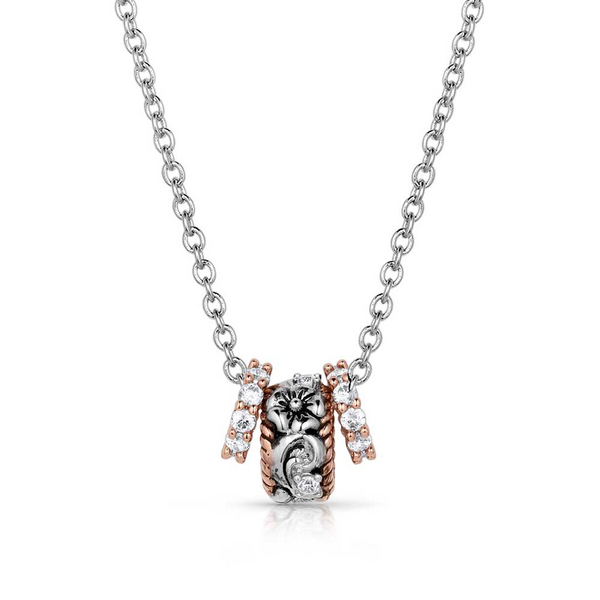 Montana Silversmith Wildflower Elegance Ring Necklace