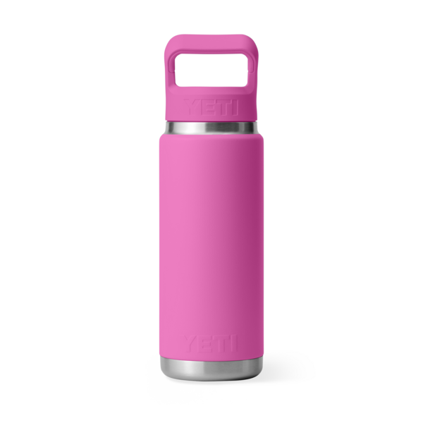 Yeti Rambler 769ml Water Bottle w/Straw Cap - Wild Flower Fuchsia