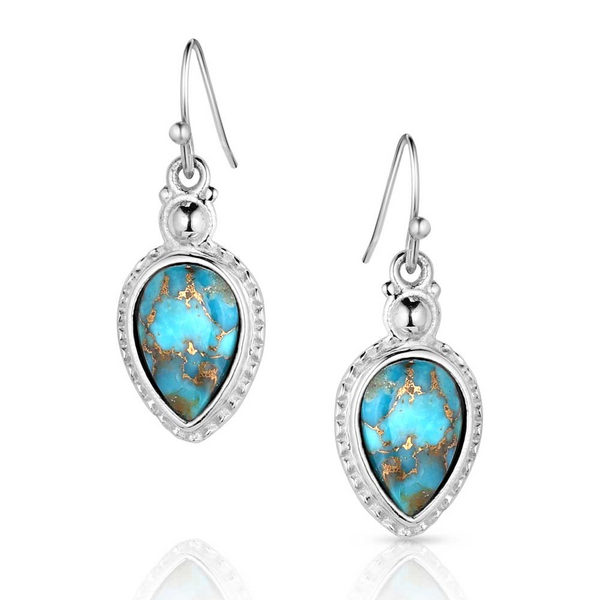 Montana Silversmith Women's Expression of The West Turquoise Earrings