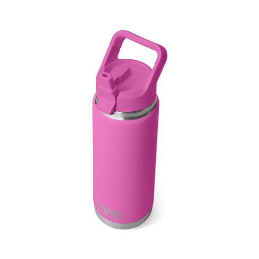 Yeti Rambler 769ml Water Bottle w/Straw Cap - Wild Flower Fuchsia