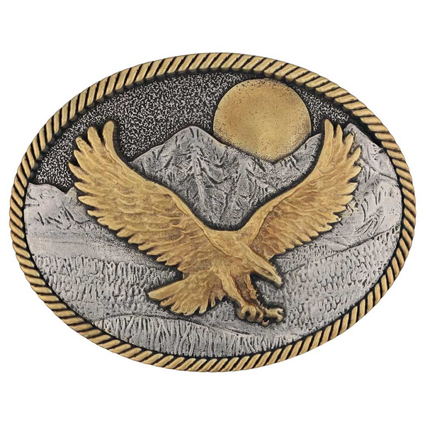 Attitude Oval Mountain Majesty Buckle