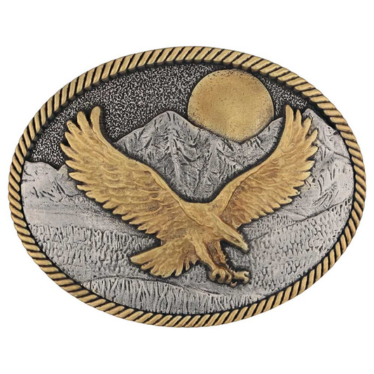 Attitude Oval Mountain Majesty Buckle