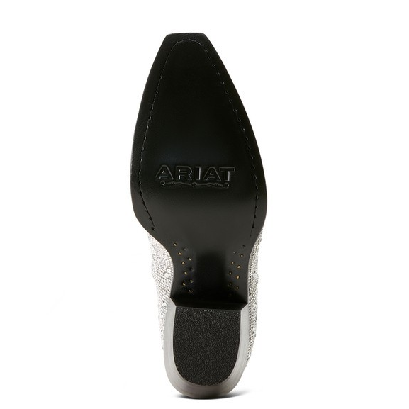 Ariat Women's Dixon Glitz Bootie - Silver Sparkle