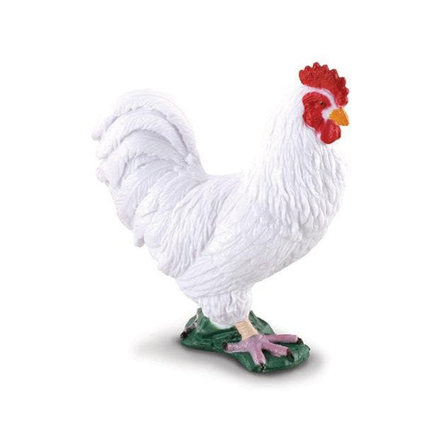 Breyer Collecta Rooster Cockerel White