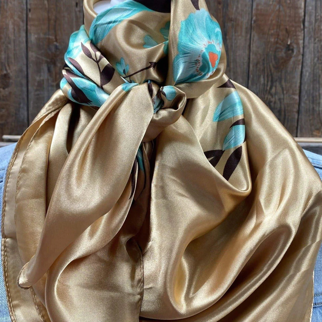 Rodeo Drive 35x35" Wild Rags - Floral, Animal &amp; Other - Irvine Tack &amp; Western Wear