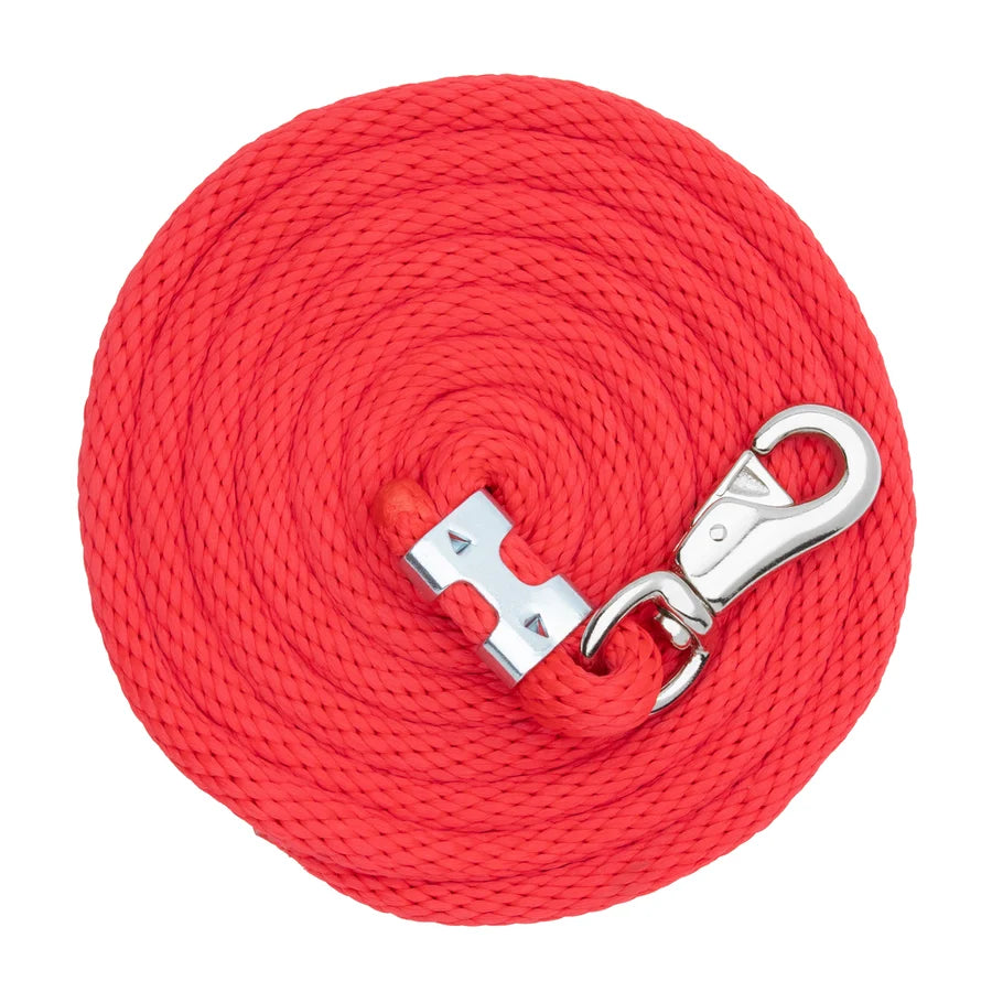 Weaver Poly 10'  Lead Rope with Stainless Bull Snap