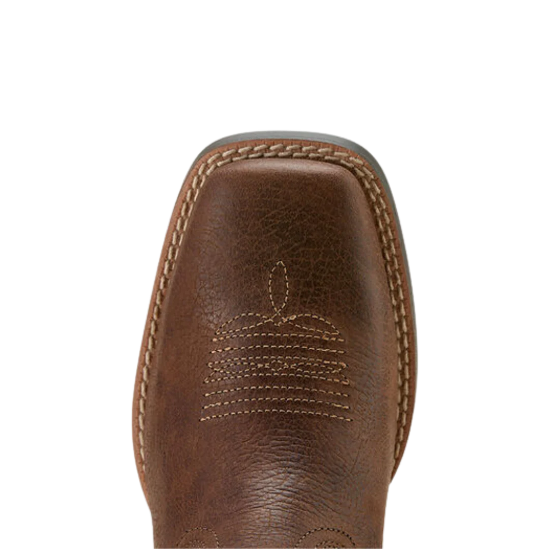 Ariat Youth Quickdraw VentTEK Western Boot - Rich Clay