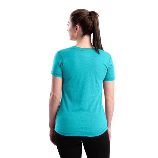 Berne Womens Performance V-Neck T-Shirt - Assorted Colours