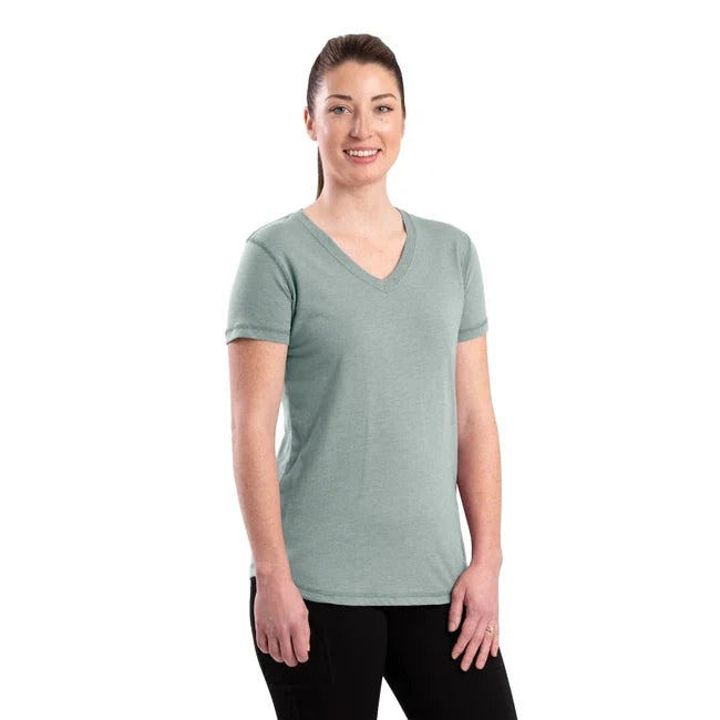 Berne Womens Performance V-Neck T-Shirt - Assorted Colours