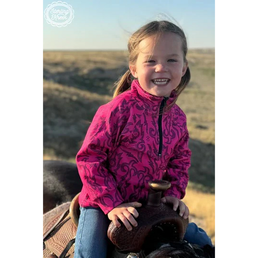 Sterling Kreek Girl's Mini Cowgirls Like Us Pullover
