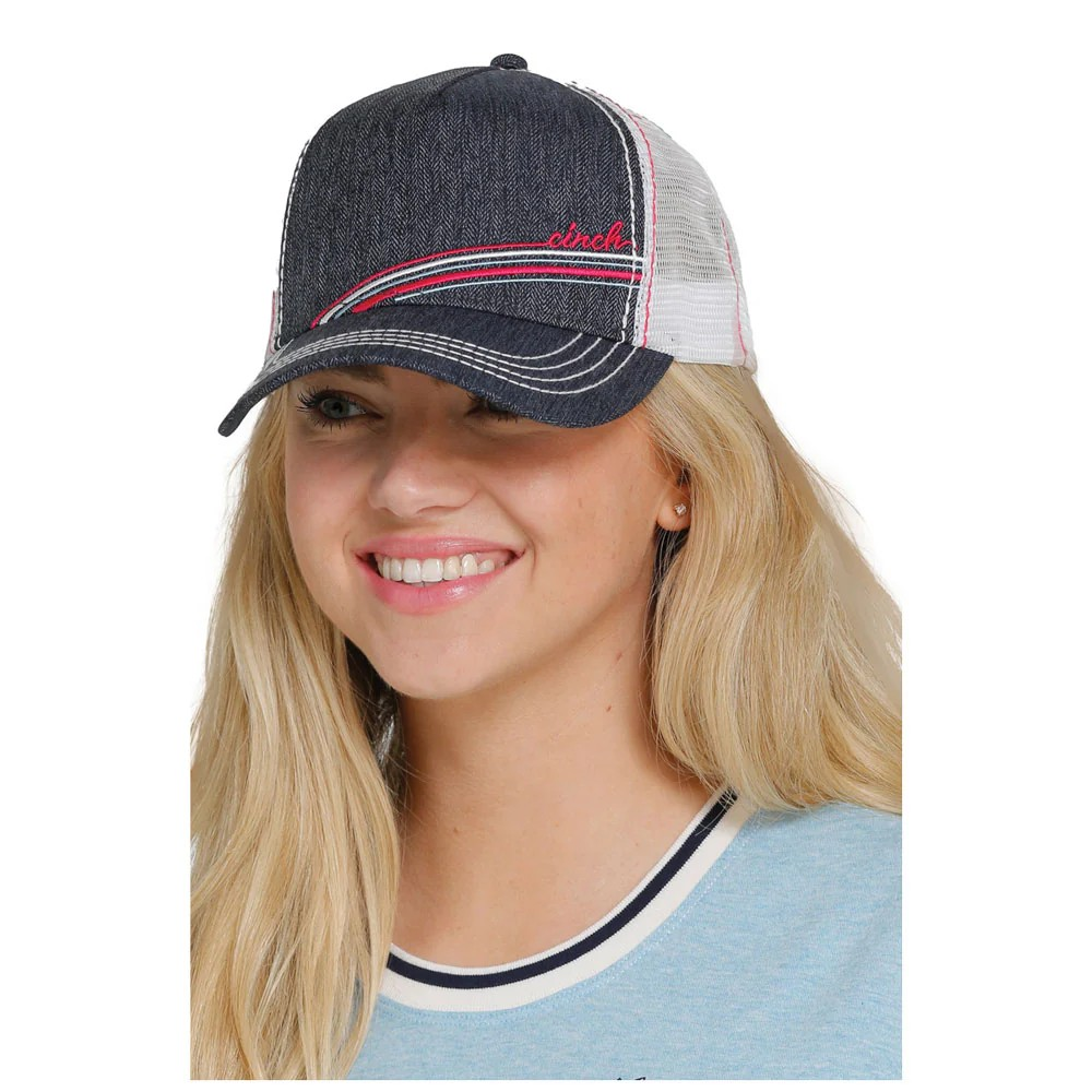 Cinch Women's Trucker Cap - Navy
