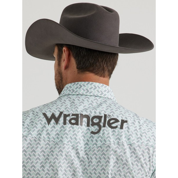 Wrangler Men's Long Sleeve Logo Shirt