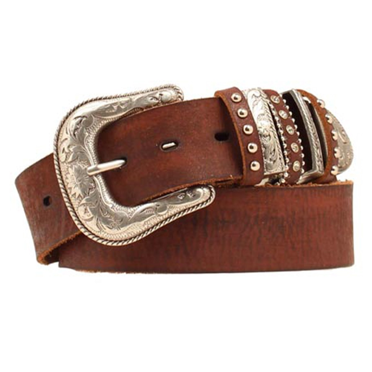 Nocona Women's Croco Belt - Brown
