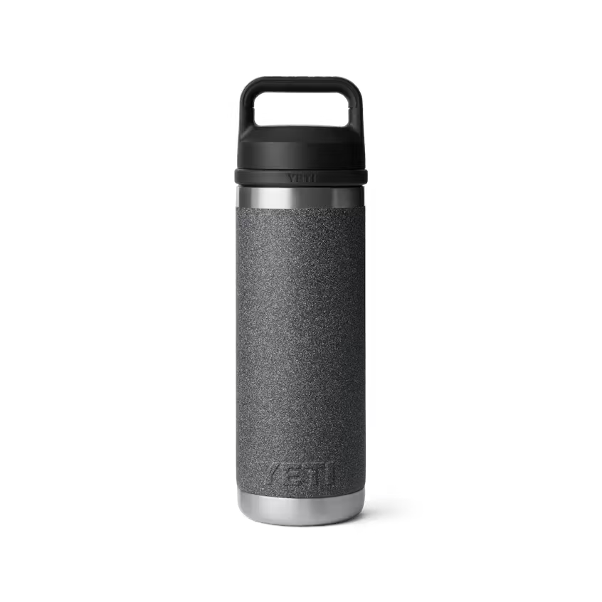 Yeti Rambler 532ml Bottle w/Chug - Blackstone