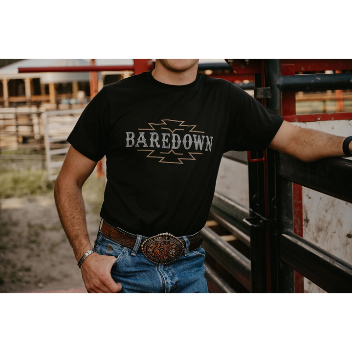 Baredown Brand Aztec T-Shirt - Assorted Colours