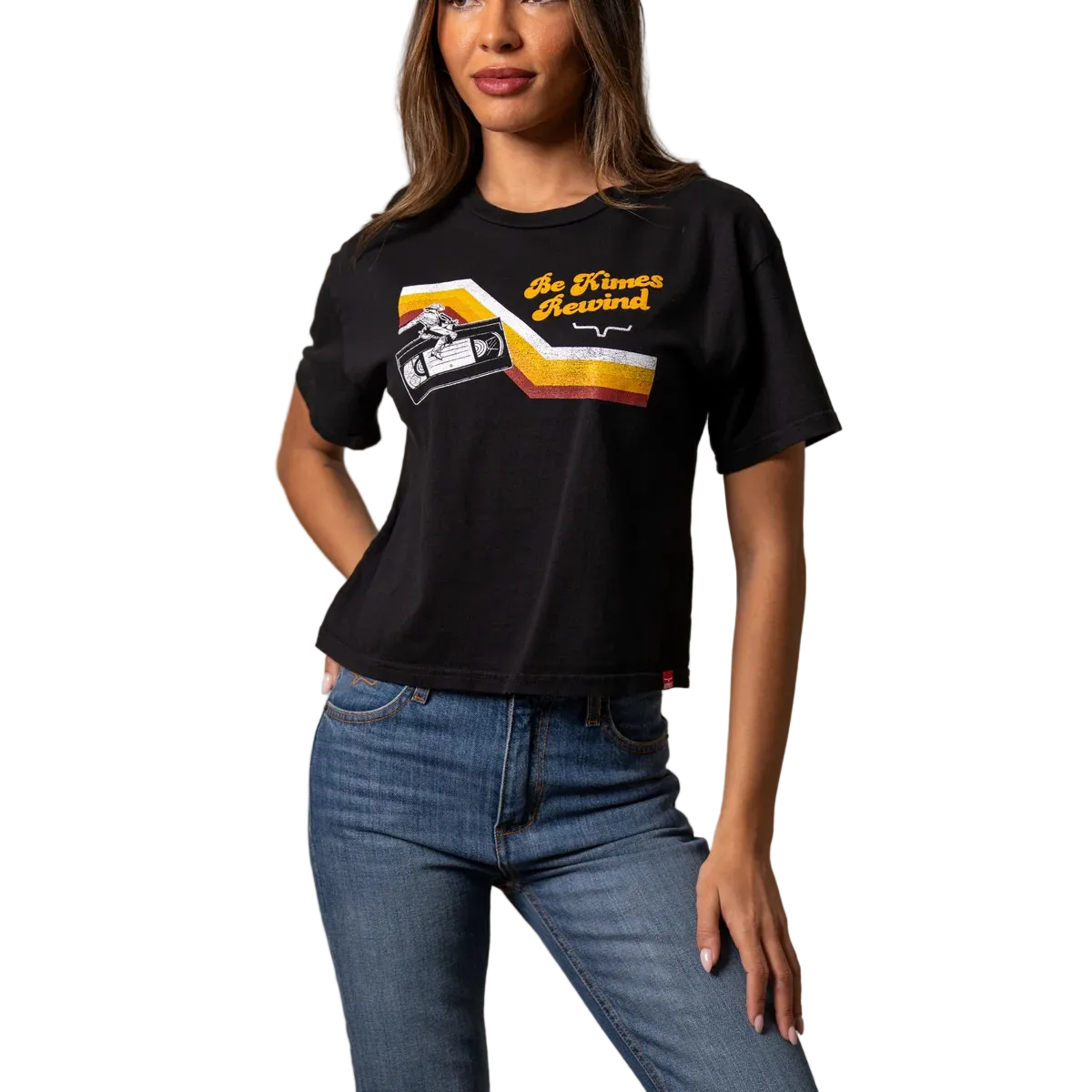 Kimes Women's Rewind Short Sleeve Tee Shirt - Multiple Colours