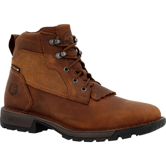 Rocky Men's Brown 5" Western Brown Boot